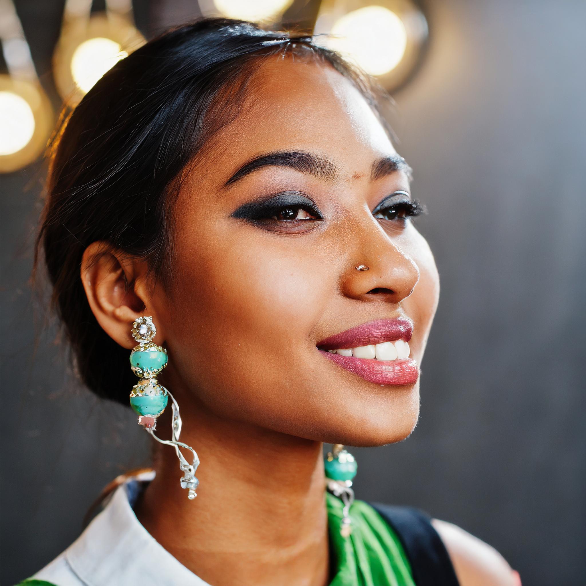 glückliche Person, positive Ausstrahlung